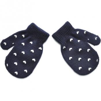 Cozy Dot Star Newborn Gloves