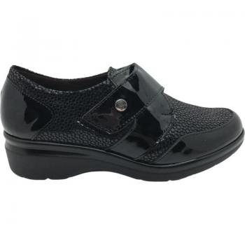Zapato de Piel Negro para Mujer Pitillos 5311