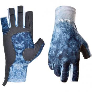 Gants de pêche en Lycra, demi-doigt, antidérapants, pour hommes et femmes