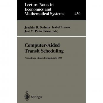 Computer-Aided Transit Scheduling