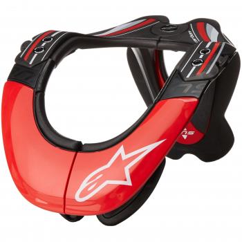 Protezioni ALPINESTARS BNS Tech Carbon Nero e Rosso L/XL
