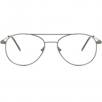 Pilot Full Rim Metal Kids' Glasses Grey Size 50