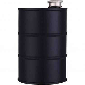 500ml Black Oil Drum Whiskey Container