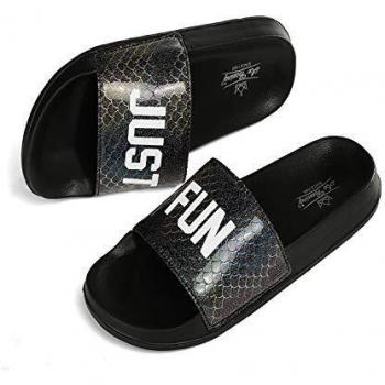 Sandales AX BOXING Femme éblouissant Léopard Doré Antidérapantes Taille 36-41