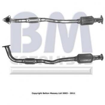 BM Catalysts BM91058H Catalytic Converter Rear Exhaust Fits Daewoo Matiz