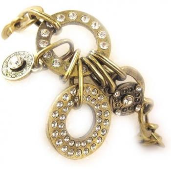 Les Trésors De Lily – Goldenes Armband „Königliche Pracht“
