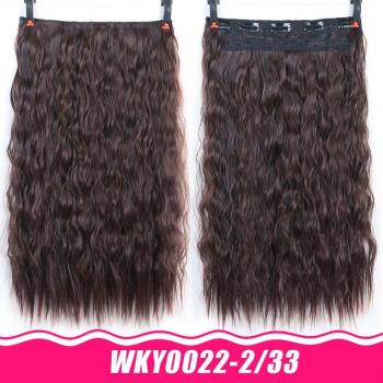 AOSIWIG 22 Synthetic Water Wave Clip-Ins