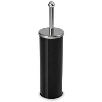 Stainless Steel WC Brush Holder with Cleaning Brush, Round Design