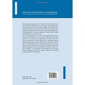 Development of an Air Coil Superconducting Fault Current Limiter (Karlsruher Schriftenreihe zur Supraleitung)