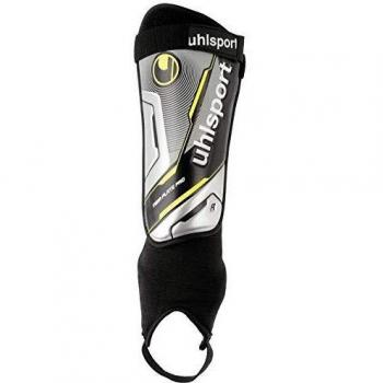 Tibia Plate Pro Schienbeinschoner – UHLSPORT, Schwarz, XL‑Größe