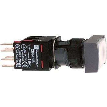 Schneider Electric Piatto Bianco Pulsante Illuminato 16° XB6DF1B5B