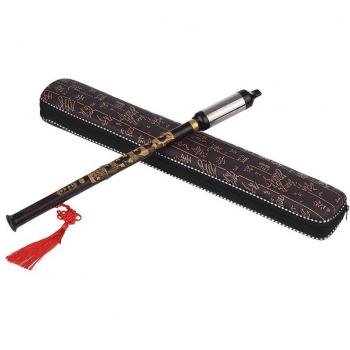 Bawu en bambou noir instrument de musique traditionnel clé de G