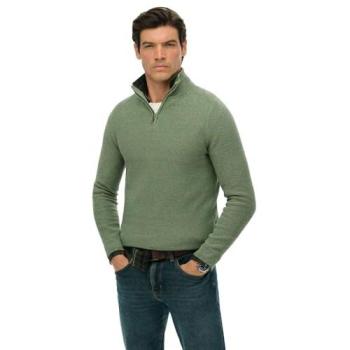 Pull en coton Superdry vert L