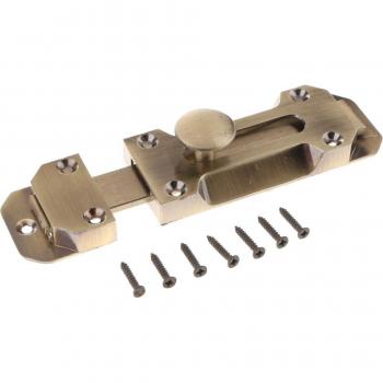 Brass Sliding Bolt Lock for Garage Doors