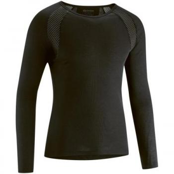 Gonso Langarmshirt Base Shirt Longsleeve Therm M Herren XL schwarz