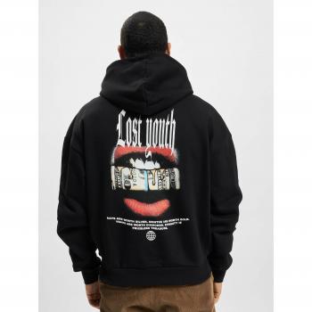 Lost Youth Oversized Sweatshirt Schwarz