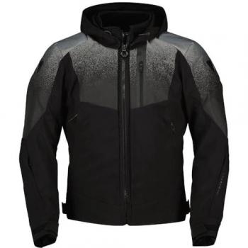 Revit Epsilon H2O Veste textile de moto imperméable Noir Gris S