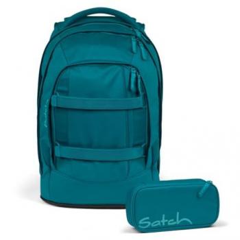 Satch Schulrucksack-Set Pack Deep Petrol 2-teilig