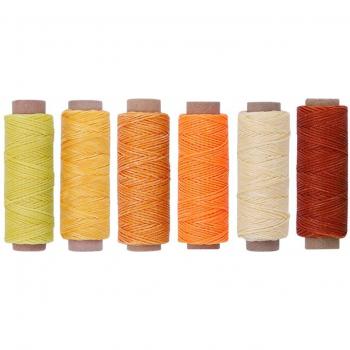 Boîte de couture 6 fils cirés 50m