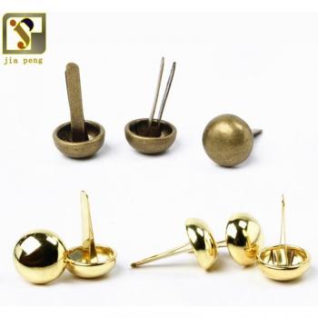100PCS Bronze Tone Paper Brads for DIY Projects 16x8mm