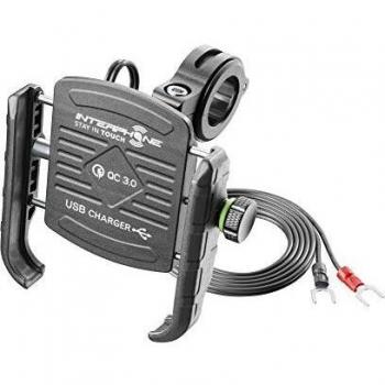 Soporte para Teléfono Móvil Interphone Crab con Carga USB