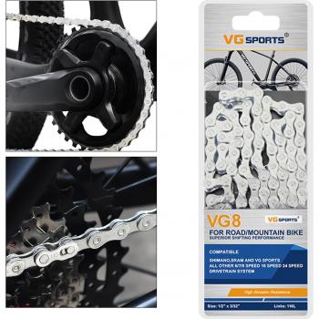 Hochleistungs-Fahrradkette für Rennrad und MTB