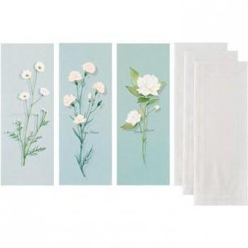 3pcs Paper Invitation Letter Set with Envelopes