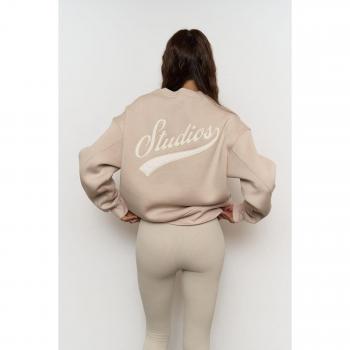 Street Studios Oversized Bone Sweatshirt