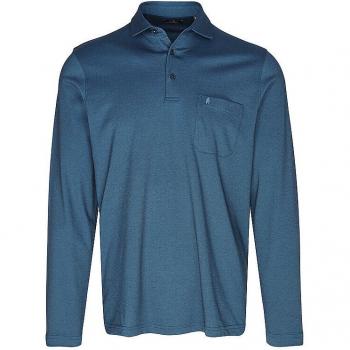 RAGMAN Poloshirt für Herren in Dunkelblau L