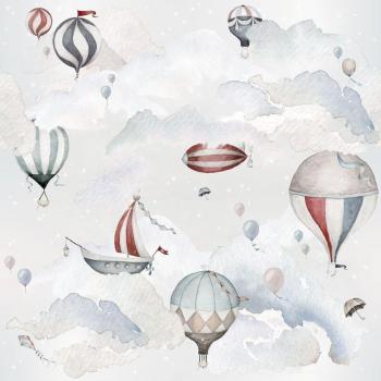 Papier peint enfant Dekornik Ballons
