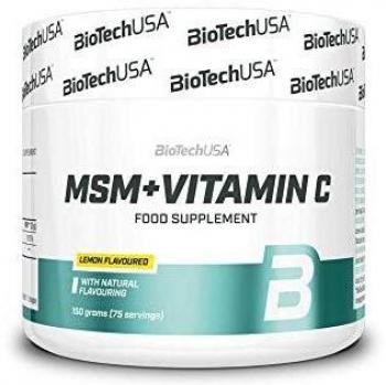 Biotech USA MSM with Vitamin C 150g