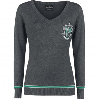 Maglione Harry Potter Slytherin Donna XXL grigio melange