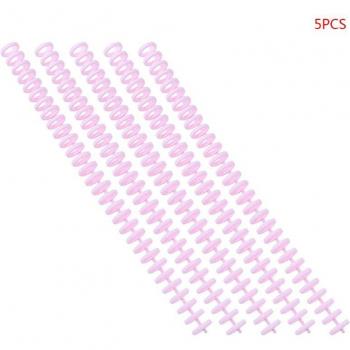 5pcs 30 Hole Loose-leaf Spiral Binding Rings