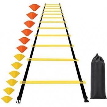 Ultimate Agility Ladder Training System 20ft + 12 Cones