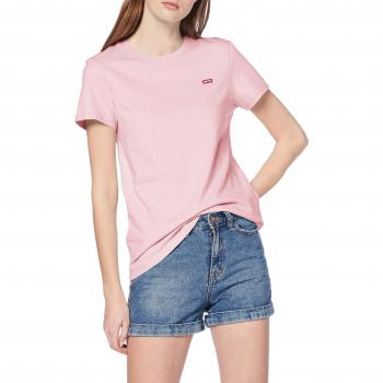 Levi's Perfect Tee, T-Shirt Femme Col Ras Du Cou Manches Courtes, Rose (Pink Lady 0034), Large
