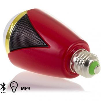 Bombilla LED E27 con altavoz Bluetooth integrado