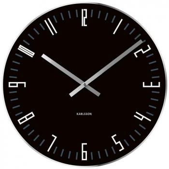 Edge Black Small Wall Timer