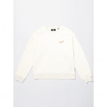 Volcom Niño Sudadera Too Kool con Detalle Blanco Manchado