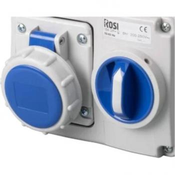 Presa Interbloccata Senzafondo Rosi Serie 14 3P 16A 230V – Elettrico 14.3214B6-I