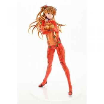 Evangelion 2.0 You Can (Not) Advance PVC Figur 1/4 Asuka Shikinami Langley Test Plugsuit Lächelnde Variante 40 cm