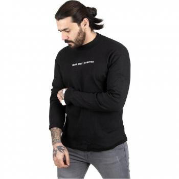 DeepSEA Men's Embroidered Half Turtle Sweatshirt 2303103