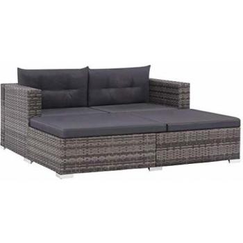 Premium Grey 3‑D Patio Furniture Bundle by Life XL