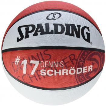Spalding D. Schroeder NBA Ball – Rot/Weiß – 7