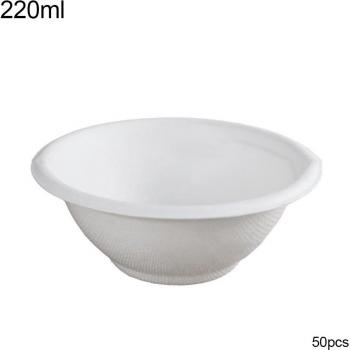 50Pcs Biodegradable Serving Bowls