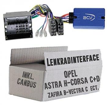 ACV 42svx002 Lenkradfernbedienungsadapter Passend fÃ¼r (Auto-Marke): Opel