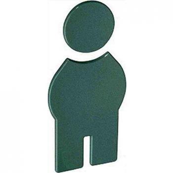 Hewi 801.91.010 Simbolo Uomo – Colore 50 – Dimensioni L:71,5 mm / H:150 mm / S:3 mm