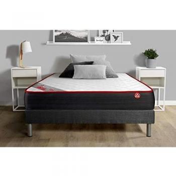 Ensemble de lit Mousse à mémoire de forme 140 x 190 cm