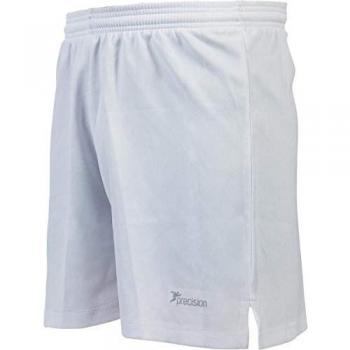 Short unisexe Precision Madrid blanc