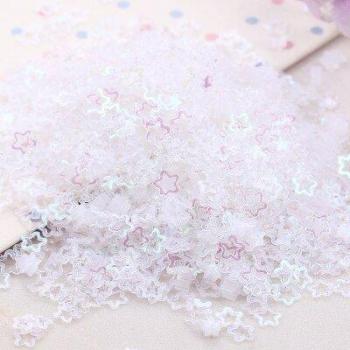 3mm Star Shape PVC Sequins for Nail Art
