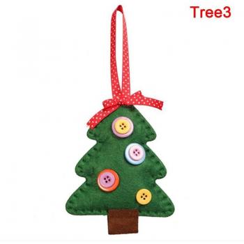Kids Christmas Tree Pendant Ornaments